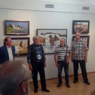 Персональная выставка А.Захарова "Свободные грани Русского импрессионизма" в г. Плес